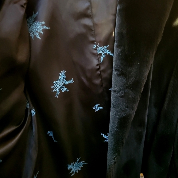 Vintage black faux fur coat Taylor Swift style - Picture 13 of 15